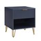 Manhattan Comfort DUMBO 1.0 Nightstand in Midnight Blue, 2PK 2-NS001-MB - alternate 4